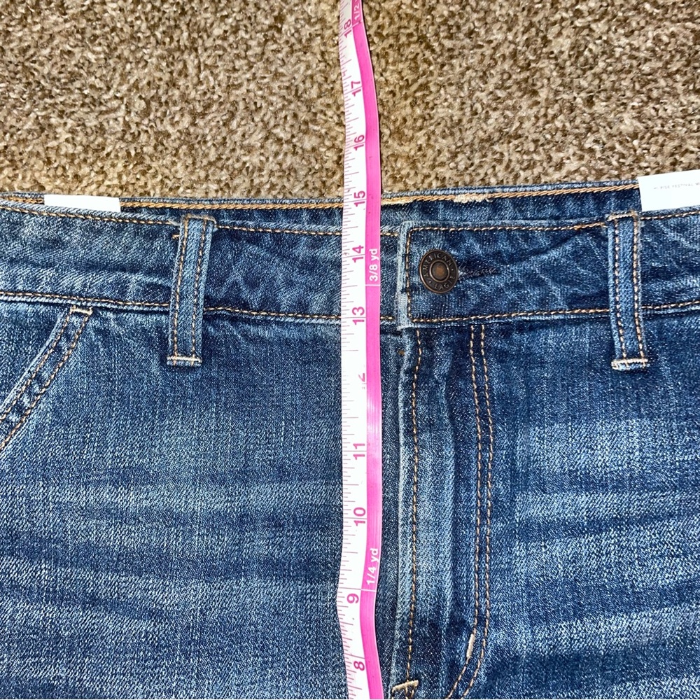 American Eagle  demin mini skirt size 10 - Picture 10 of 10